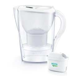 JARRA PURIFICADORA Y FILTRO BRITA MARELLA BLANCA 2F MXPRO
