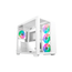 Caja ABYSM  Caja ATX DANUBE SAVA 285 BX203 White RGB Transparente, Blanco