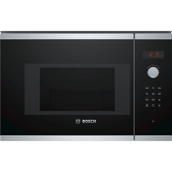 HORNO MICROONDAS INTEGRABLE BOSCH BEL523MS0 20 LITROS CON GRILL CRISTAL NEGRO