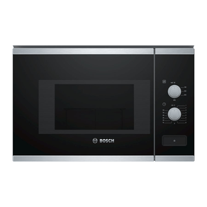 HORNO MICROONDAS INTEGRABLE BOSCH BFL520MS0 20 LITROS SIN GRILL CRISTAL