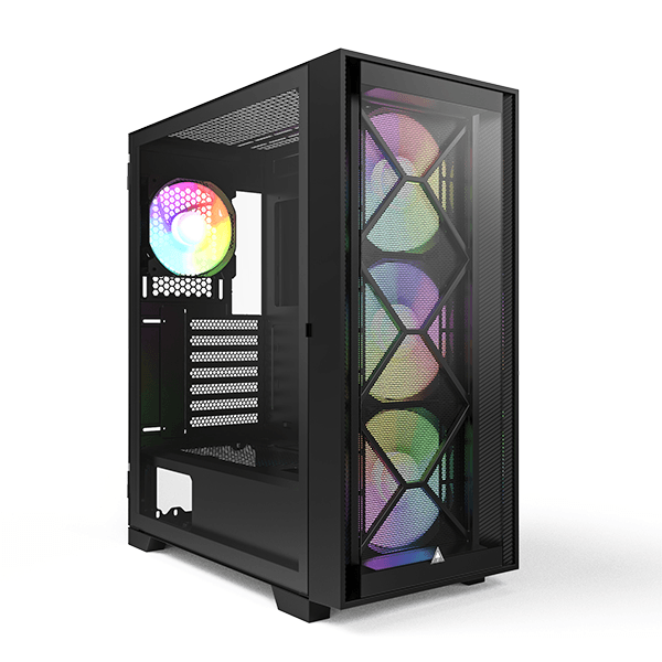 caja montech  air 1000 premium rgb negro