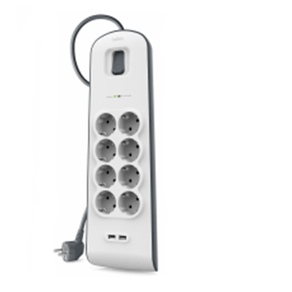 SURGE  8 OUTLETS 900J  2M  2USB