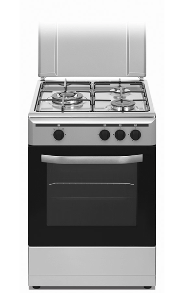 COCINA DE GAS VITROKITCHEN CB5530IB 3 ZONAS COCCION INOX GB