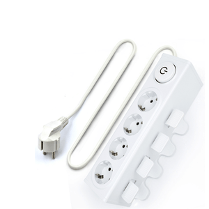 Welly Enjoy IT Regleta WY13160 4 salidas Schuko 16A con Booster Switch