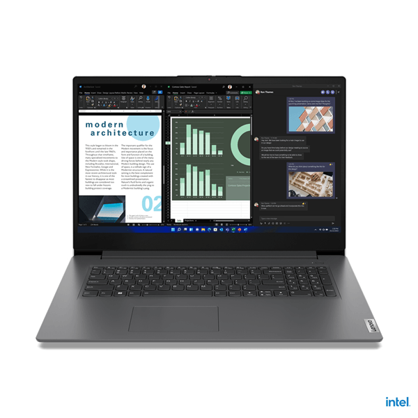 portatil lenovo v17 g4 iru i5-1335u 17.3 fhd 8gb 512ssd usb-c rj45 w11 3años garantia