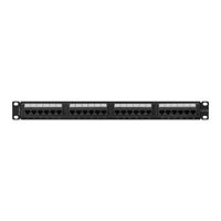 Miniatura 4 de PATCH PANEL LANBERG 24 PUERTOS 1U 19â? CAT.6A UTP NEGRO