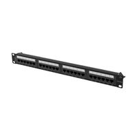 Miniatura 5 de PATCH PANEL LANBERG 24 PUERTOS 1U 19â? CAT.6A UTP NEGRO