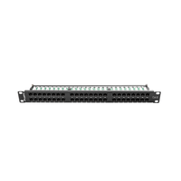 Miniatura 1 de PATCH PANEL LANBERG 48 PUERTOS 1U 19â? CAT.6 NEGRO