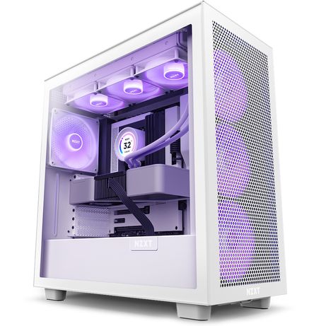 TORRE GAMING NZXT H7 FLOW RGB | ATX | BLANCA - Imagen 2 de 7 TORRE GAMING NZXT H7 FLOW RGB | ATX | BLANCA - Imagen 2 de 7