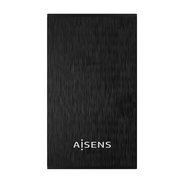 aisens caja externa 2,5  ase-2523b 9.5mm sata a usb 3.0 usb3.1 gen1, negra