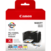 Miniatura 1 de PACK CARTUCHOS CANON PGI-1500XL C/M/Y/BK