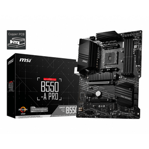 PLACA AMD RYZEN MSI B550-A PRO AM4 DDR4 PCX4.0 ATX HDMI DPORT