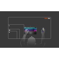 Miniatura 13 de ALFOMBRILLA GAMING STEELSERIES QCK PRISM 3XL | 1220x590x2MM | NEGRO