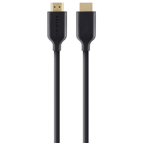 CABLE HDMI BELKIN F3Y021BT1M ALTA VELOCIDAD CON ETHERNET 1m COLOR NEGRO