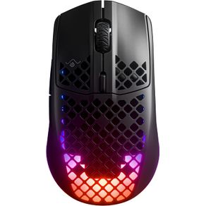 RATON STEELSERIES AEROX 3 (2022) WIRELESS ONYX (62612)