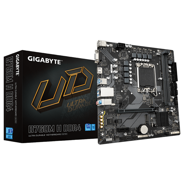 GIGABYTE Intel B760M H DDR4 (rev. 1.0) LGA 1700