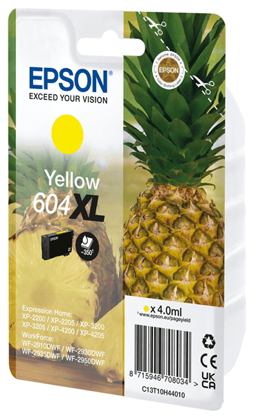ink 604xl 603xl 604pineapple4.0ml yl