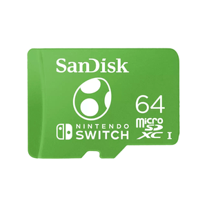 SANDISK-NINTENDO-MICROSDXC-UHS-I-CARD-FOR-NINTENDO-SWITCH-YOSHI-EDITION--64GB-UP-TO-100MB-S-READ--UP-TO-90MB-S-WRITE