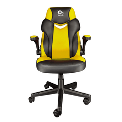 TALIUS SILLA CRAB GAMING negr/amarill, brazos abatibles, butterfly, ruedas nylon, piston clase 4