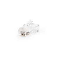 Miniatura 1 de NANOCABLE CONECTOR RJ45 8 HILOS CAT.5E (10 UDS/BOLSITA)