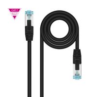 Miniatura 2 de NANOCABLE CABLE RED CAT.7 LSZH SFTP PIMF AWG26 NEGRO 25 CM