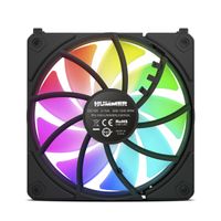 Miniatura 2 de NOX Ventilador HUMMER EASYLINK  ARGB NEGRO ÚNICO