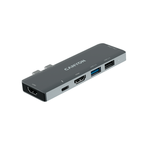 Docking-Station-Canyon-7-en-1-para-MacBook-Pro-1xUSB3-1xUSB2-1xUSB-1xUSB-TypeC-2xHDMI-4K-Thunderbolt-3-TF-SDCARD