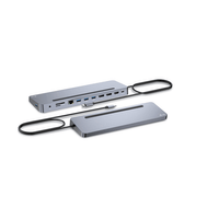 Miniatura 1 de I-TEC USB-C ERGO 3X LCD DOCK METAL ERGONOMIC 4K DOCK PD 100  W