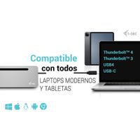 Miniatura 5 de I-TEC USB-C ERGO 3X LCD DOCK METAL ERGONOMIC 4K DOCK PD 100  W
