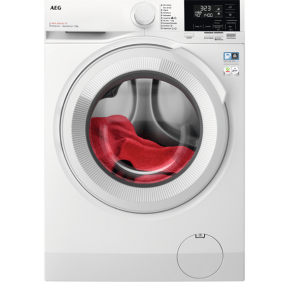 LAVADORA CARGA FRONTAL AEG LFR6194O2Q 9 KG 1400 RPM A BLANCO