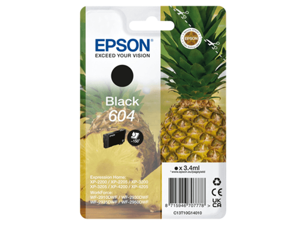 consumible epson 604 negro