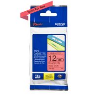 Miniatura 4 de Tape/12mm black on red f P-Touch TZE