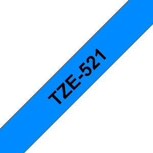 TZE-521-LAMINATED-TAPE-9MM-8M-BLACK-ON-BL-UE