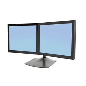 DOUBLE-MONITOR-HORZ-STAND-BLA-CK