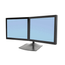 DOUBLE-MONITOR-HORZ-STAND-BLA-CK