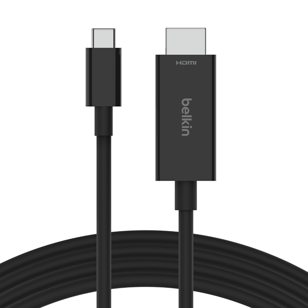 CABLE HDMI BELKIN AVC012BT2MBK HDMI 2.1 MACHO A USB-C MACHO PASIVO 2M DISPLAYPOR ALT MODE