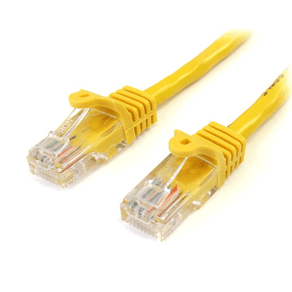 CABLE-2M-AMARILLO-RED-100MBPS-CAT5E-ETHERNET-RJ45-SNAGLE-SS