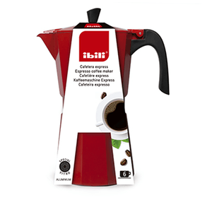 CAFETERA-ITALIANA-IBILI-612312-BAHIA-RED-12-TAZAS