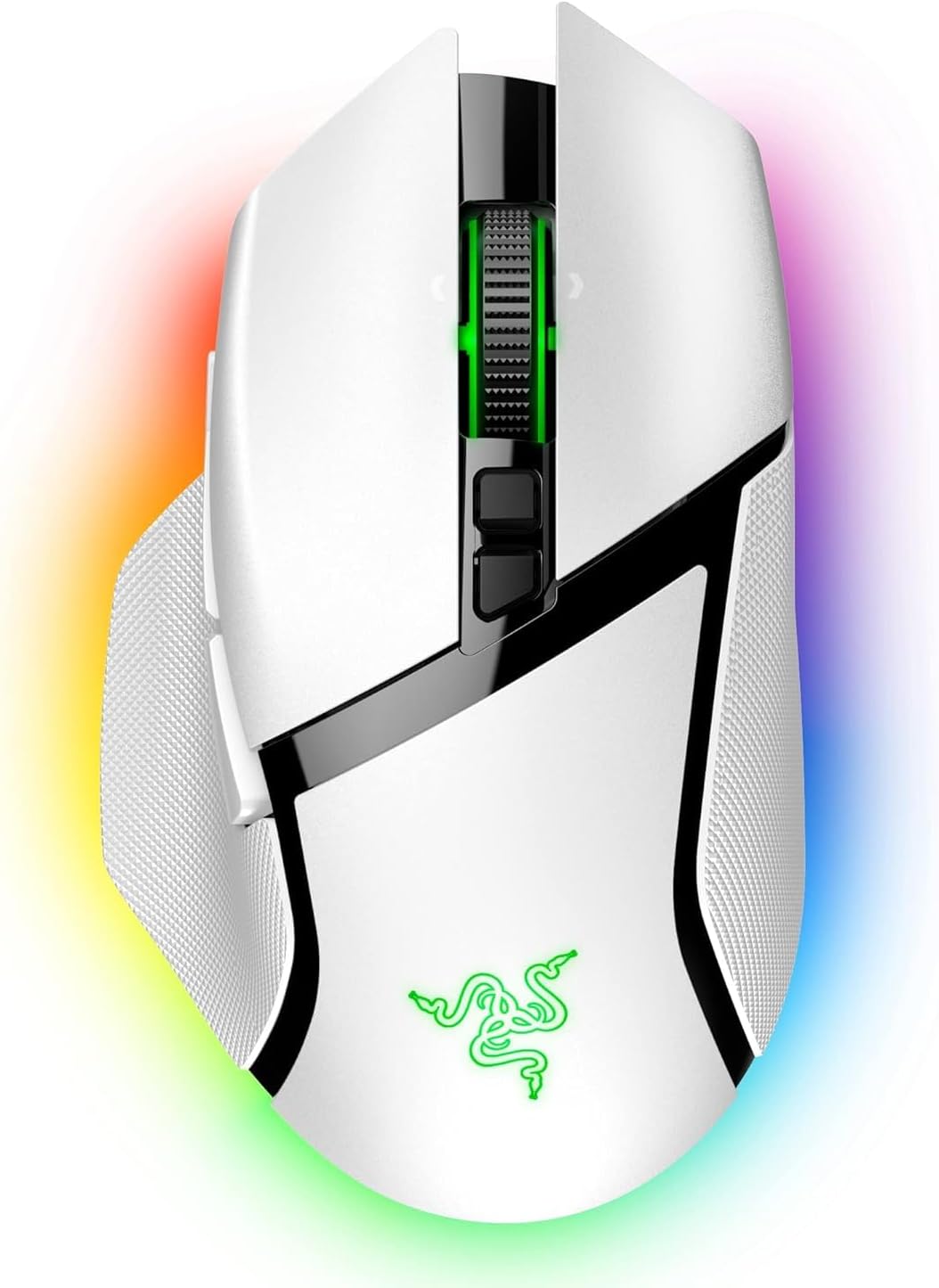 raton gaming razer basilisk v3 pro | inalambrico | 30.000 dpi | blanco