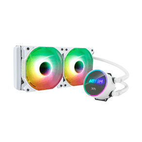 REFRIGERACION-LIQUIDA-ABYSM-ARTIC-WHITE-240-ARGB