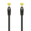 AISENS Cable De Red Latiguillo RJ45 LSZH Cat.7 600 MHz S/FTP PIMF AWG26, Negro, 1.0 m