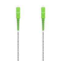 Miniatura 1 de AISENS A152-0497 cable de fibra optica 7 m SC/APC G.657.A2 Blanco