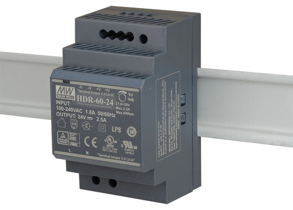 FUENTE DE ALIMENTACI??N D-LINK DIS-H60-24 PARA SWITCHES INDUSTRIALES 60W 24V DC