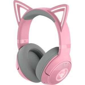 AURICULARES-GAMING-RAZER-KRAKEN-KITTY-BT-V2-QUARTZ-|-INALAMBRICOS-|-RGB-|-ROSA