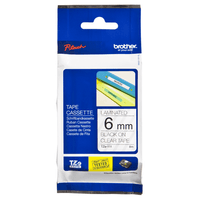 Miniatura 1 de Tape/6mm black on clear