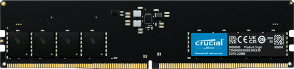 CRUCIAL 16GB 4800MHz (1x16) CL40