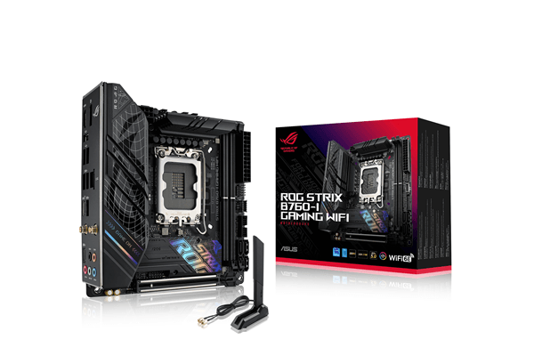 placa base asus rog strix b760-i gaming | lga 1700 | ddr5 | wifi | m-itx