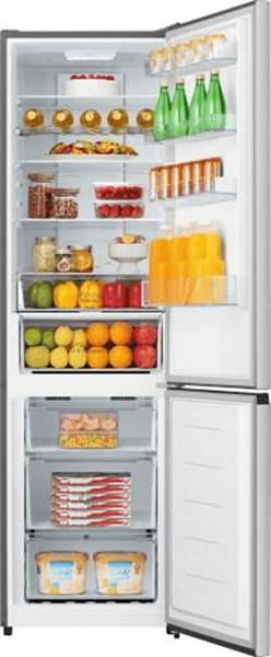 FRIGORIFICO COMBI HISENSE RB440N4CCB NOFROST B ALTO 201,7 CM ANCHO 59,5CM INOX