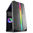 Caja MARS GAMING  MC-S1 Negro Caja PC Compacta Gaming Micro-ATX Iluminación ARGB 12 Modos Ventilador FRGB Ventana Lateral Completa RGB Negro