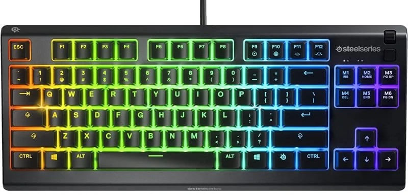 teclado gaming steelseries apex 3 tkl | layout usa